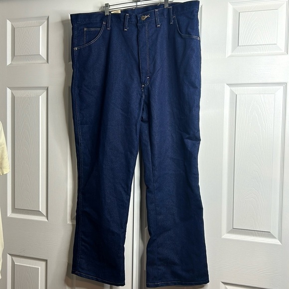 Wrangler Stretch Jean Extensible Dark Wash 44 x 34 - Picture 1 of 8